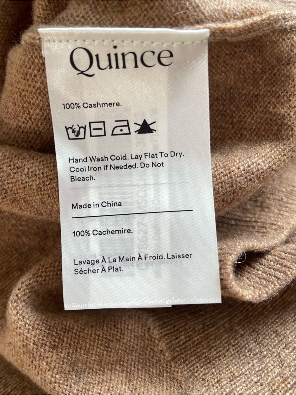 Quince 100% Cashmere Crewneck Sweater - Picture 4 of 4